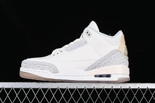 All categories Air Jordan Jordan series basketball shoes Air Jordan 3 L version Air Jordan 3 "Craft Ivory" AJ3 Joe 3 ivory white FJ9479-100